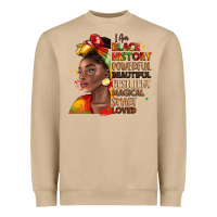 Mushroom i am black history Heavyweight Sweatshirt - LillyAllenDesigns