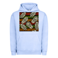 Pigment Grape Ice african mask seamless pattern Urban Hoodie - BundleAndBundleShop