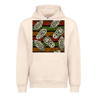 Sandshell african mask seamless pattern Urban Hoodie - BundleAndBundleShop