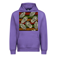 Tulip african mask seamless pattern Urban Hoodie - BundleAndBundleShop