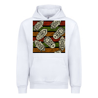 White african mask seamless pattern Urban Hoodie - BundleAndBundleShop