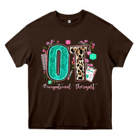 Chocolate Brown ot occupational therapist Heavy Core Tee - AdoDesignShop