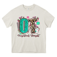 Cream ot occupational therapist Heavy Core Tee - AdoDesignShop