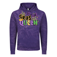 Cloud Purple mardi gras queen Vintage Hoodie - MaliasSmallBusiness