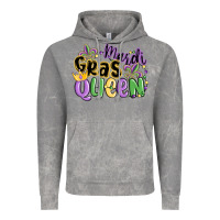 Cloud Rock mardi gras queen Vintage Hoodie - MaliasSmallBusiness