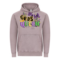 Vintage Zinc mardi gras queen Vintage Hoodie - MaliasSmallBusiness