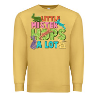 Antique Gold Little mister hops a lot Easter Day Premium Sweatshirt - CowGirlArtShop