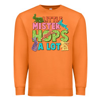 Carrot Little mister hops a lot Easter Day Premium Sweatshirt - CowGirlArtShop