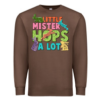 Chestnut Little mister hops a lot Easter Day Premium Sweatshirt - CowGirlArtShop