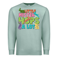 Seafoam Little mister hops a lot Easter Day Premium Sweatshirt - CowGirlArtShop