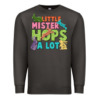 Smoke Little mister hops a lot Easter Day Premium Sweatshirt - CowGirlArtShop