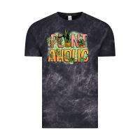 Cloud Black plantaholic Vintage Tee - NancyCooperArtShop