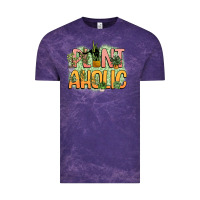 Cloud Purple plantaholic Vintage Tee - NancyCooperArtShop