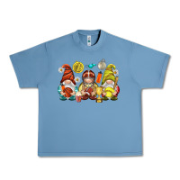 Pebble Blue sports gnomies Urban Heavy Tee - NancyCooperArtShop