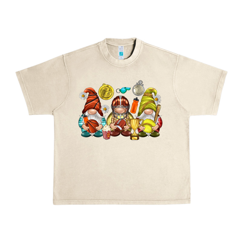 Sports Gnomies Urban Heavy Tee by NancyCooperArtShop | Teevron