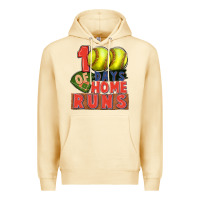 Pina Colada 100 days of home runs softball Premium Hoodie - CowGirlArtShop