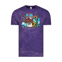 Cloud Purple western sunflower gemstone nurse Vintage Tee - JahusDesignShop