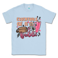 Dusty Blue essentials of a baddie Classic Tee - MaliasSmallBusiness