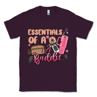 Plum essentials of a baddie Classic Tee - MaliasSmallBusiness