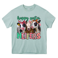 Happy Easter Heifers Heavy Core Tee | Teevron