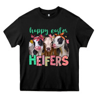 Black happy easter heifers Heavy Core Tee - Jasminsmagicworld
