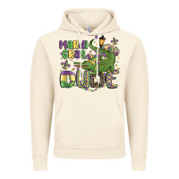Vintage Artic mardi gras dude alligator Vintage Hoodie - MaliasSmallBusiness