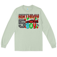Matcha birthday boy 5 Long Sleeve Tee - BundleAndBundleShop