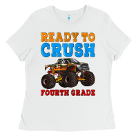 White ready to crush fourth grade Ladies Tee - Artiststas