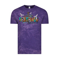 Cloud Purple redeemed ephesians 1 7 Vintage Tee - NancyCooperArtShop