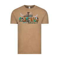 Vintage Coffee redeemed ephesians 1 7 Vintage Tee - NancyCooperArtShop