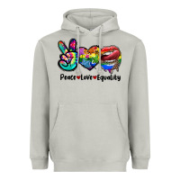 Moon Dust Peace love equality LGBT+ Heavyweight Hoodie - CowGirlArtShop