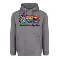 Storm Peace love equality LGBT+ Heavyweight Hoodie - CowGirlArtShop