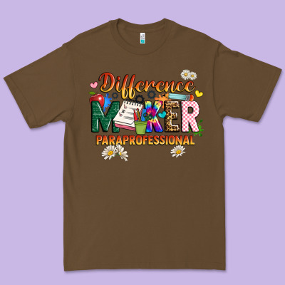 Difference Maker Paraprofessional Premium Tee Designed By Jahusdesignshop