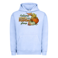 Pigment Grape Ice autumn leaves and pumpkins please Urban Hoodie - BundleAndBundleShop