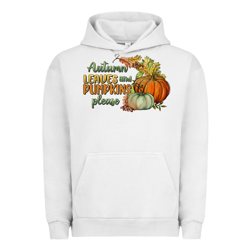 Autumn Leaves And Pumpkins Please Urban Hoodie by BundleAndBundleShop | Teevron