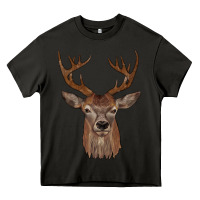 Asphalt deer Heavy Core Tee - JahusDesignShop