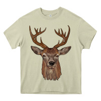 Mossy deer Heavy Core Tee - JahusDesignShop
