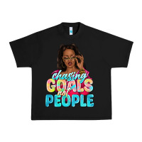 Black chasing goals not people Urban Heavy Tee - NancyCooperArtShop