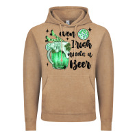 Vintage Coffee even ırısh needs a beer Vintage Hoodie - MaliasSmallBusiness