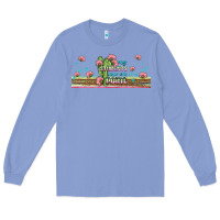 Colony Blue my students are on point libbey glass Long Sleeve Tee - BundleAndBundleShop