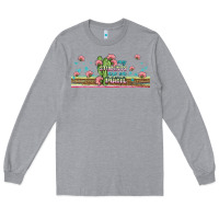 Heather Grey my students are on point libbey glass Long Sleeve Tee - BundleAndBundleShop