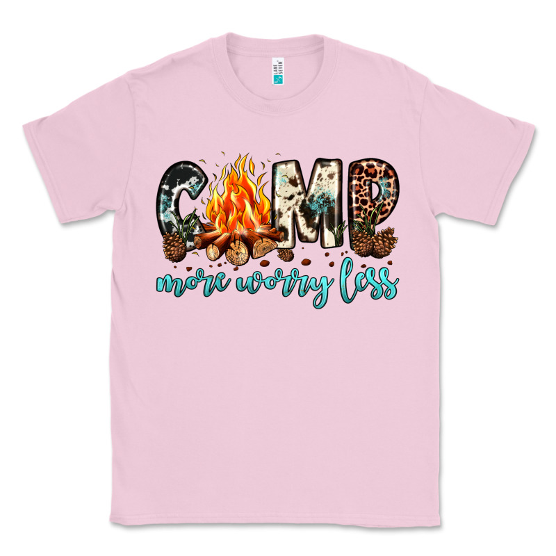 Camp More Worry Less Classic Tee by JahusDesignShop | Teevron