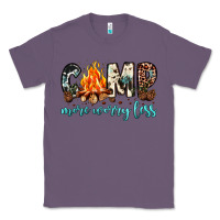 Lavender camp more worry less Classic Tee - JahusDesignShop