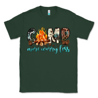 Sports Green camp more worry less Classic Tee - JahusDesignShop
