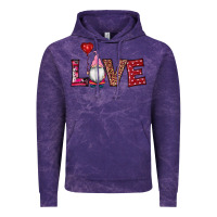 Cloud Purple valentine's day gnomes love Vintage Hoodie - RanaPortraitStore
