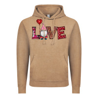 Vintage Coffee valentine's day gnomes love Vintage Hoodie - RanaPortraitStore