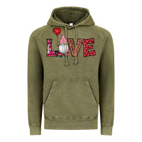 Valentine's Day Gnomes Love Vintage Hoodie | Teevron