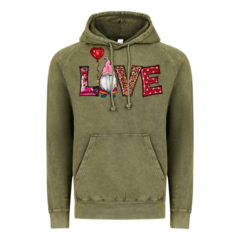 Valentine's Day Gnomes Love Vintage Hoodie by RanaPortraitStore | Teevron