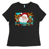 Black it's Christmas y'all background Ladies Tee - JahusDesignShop