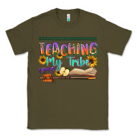 Army Green teaching my tribe Classic Tee - NancyCooperArtShop